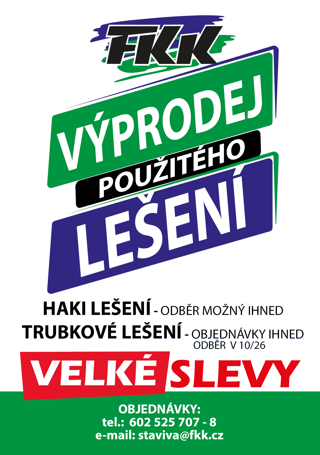 Výprodej lešení